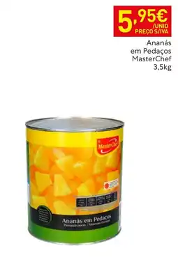 Recheio Ananás em pedaços masterchef promoção