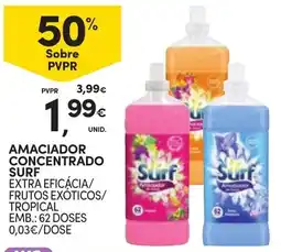 Continente Bom dia Amaciador concentrado surf promoção