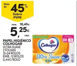 Continente Bom dia Papel higiénico colhogar promoção
