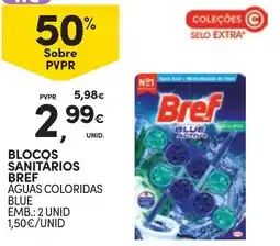 Continente Bom dia Blocos sanitários bref aguas coloridas blue promoção
