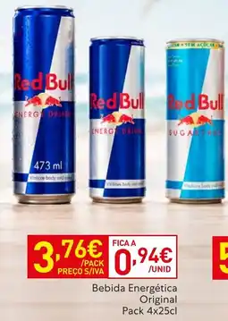 Recheio Red Bull Bebida Energética Original promoção