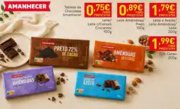 Recheio Amanhecer chocolate de leite amêndoas promoção