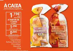 Recheio Napolitanas Schocco Brotchen Chocolate/ Baunilha promoção