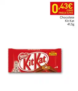 Recheio Chocolate Kit Kat promoção