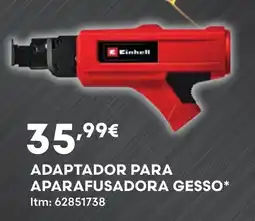 Bricomarché Einhell adaptador para apara-fusadora gesso promoção
