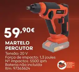 Bricomarché Martelo percutor powerplus promoção