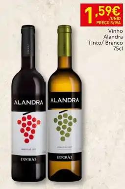 Recheio Vinho Alandra promoção