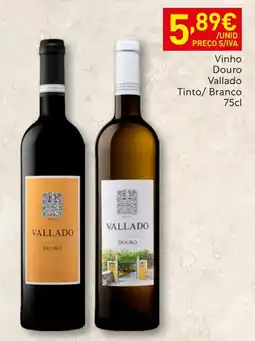 Recheio Vallado Vinho Douro Tinto/ Branco promoção