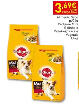Recheio Pedigree Mini Adult <10kg promoção