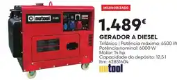 Bricomarché Gerador a diesel nutool promoção