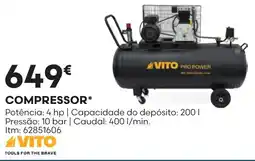 Bricomarché compressor vito pro power promoção