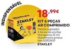 Bricomarché Stanley kit 6 peças ar comprimido promoção