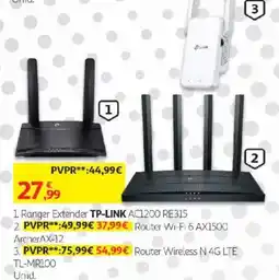 Auchan ranger extender tp-link ac1200 re315 promoção