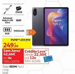 Auchan Tablet redmi pad 2 promoção