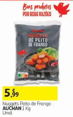 Auchan Nuggets peito de frango auchan promoção
