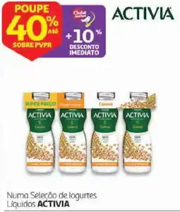 Auchan Numa Seleção de logurtes Líquidos ACTIVIA promoção