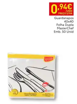 Recheio Guardanapos masterchef promoção