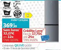 Auchan Frigorífico Qilive promoção