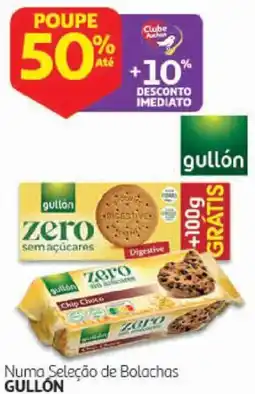 Auchan Bolachas gullón zero sem açúcares promoção