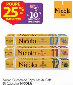 Auchan Numa Seleção de Cápsulas de Café 10 Cápsulas NICOLA promoção