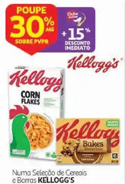 Auchan Numa Seleção de Cereais e Barras KELLOGG'S promoção