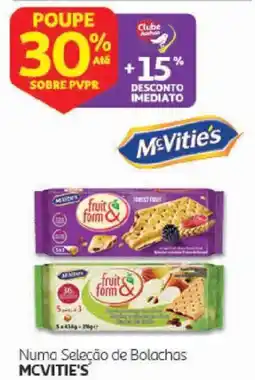 Auchan Numa Seleção de Bolachas McVitie's promoção