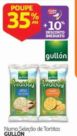 Auchan Numa Seleção de Tortitas Gullón promoção