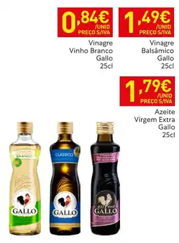 Recheio Vinagre Vinho Branco Gallo promoção
