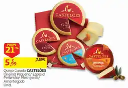 Auchan Queijo Curado Castelões promoção