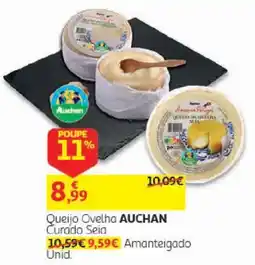 Auchan Queijo Ovelha Auchan Curado Seia promoção