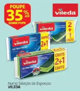 Auchan esponjas vileda ultra fresh promoção