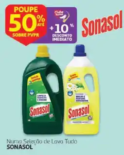 Auchan Lava tudo sonasol promoção