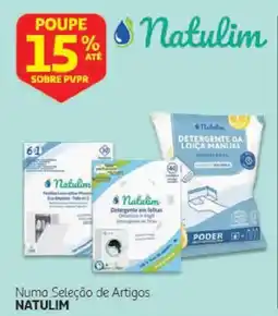 Auchan Detergente em folhas Natulim promoção