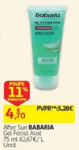 Auchan After Sun BABARIA promoção