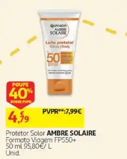 Auchan Protetor solar ambre solaire promoção