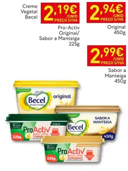 Recheio Creme Vegetal Becel promoção
