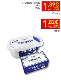 Recheio Manteiga primor promoção