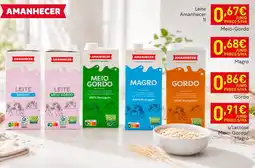 Recheio Leite amanhecer promoção