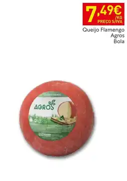 Recheio Queijo Flamengo Agros Bola promoção