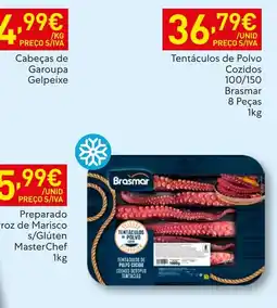 Recheio Tentáculos de polvo brasmar promoção