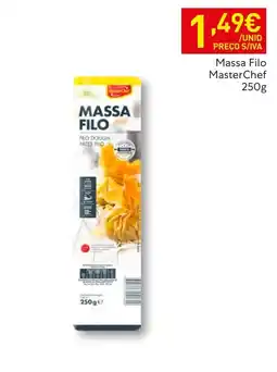 Recheio Massa Filo MasterChef promoção
