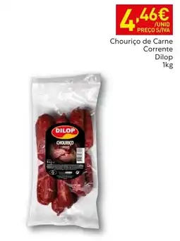 Recheio Chouriço de carne corrente dilop promoção