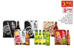 Recheio Cerveja Super Bock promoção