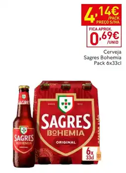 Recheio Cerveja Sagres Bohemia promoção