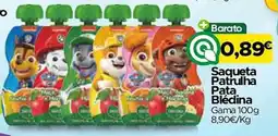 Supermercados Preços Baixos Saqueta Patrulha Pata Blédina promoção