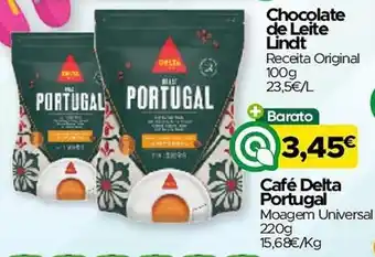 Chocolate de leite lindt