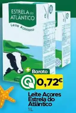 Supermercados Preços Baixos Leite Açores Estrela do Atlântico promoção