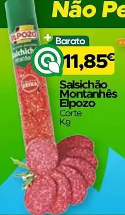 Supermercados Preços Baixos Salsichão Montanhês Elpozo promoção