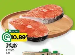 Supermercados Preços Baixos Salmão à Posta Fresco promoção