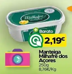 Supermercados Preços Baixos Manteiga Milhafre dos Açores promoção